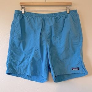 Patagonia Blue Swim Trunks L